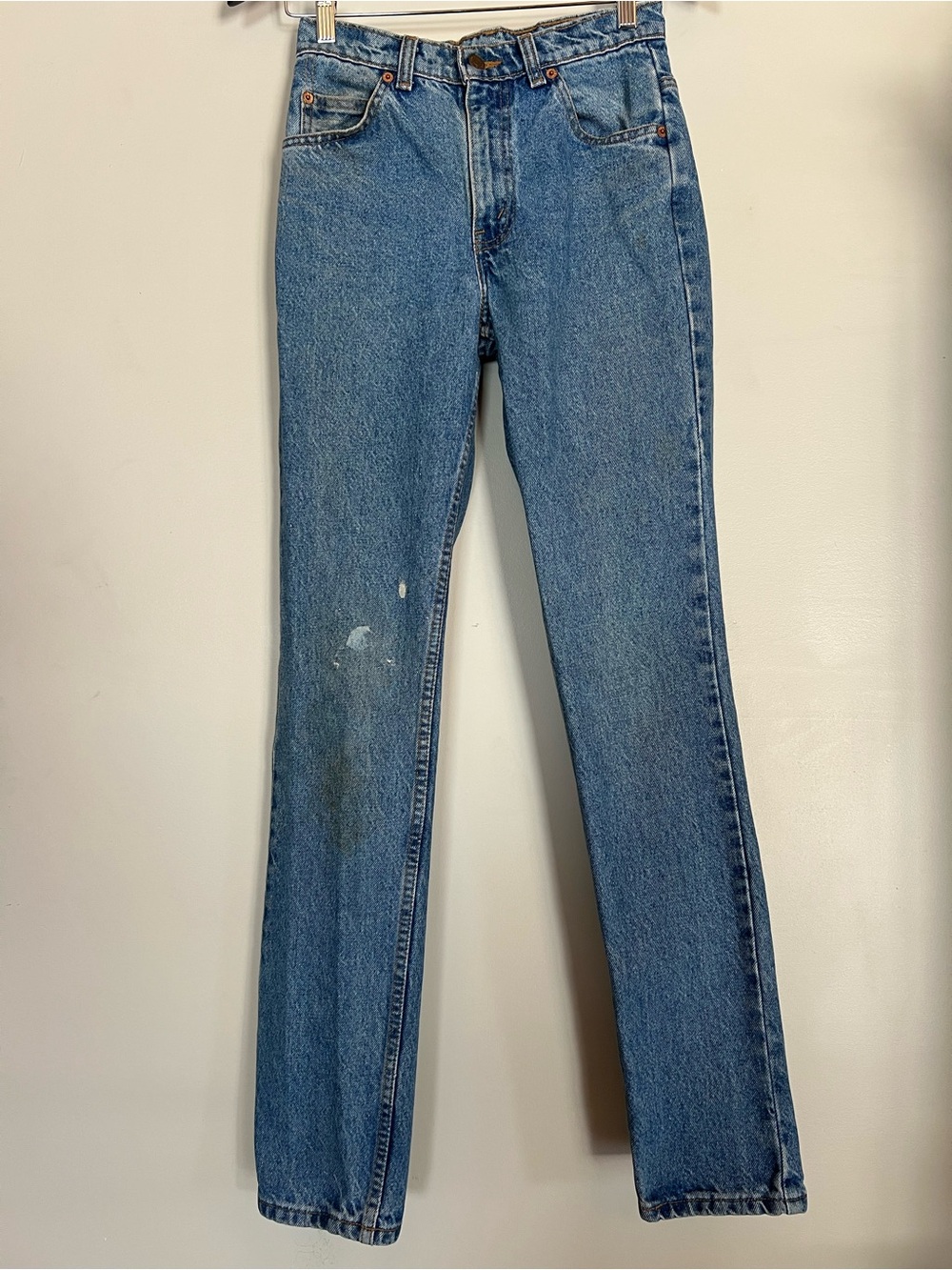 Vintage Levi’s 631 Jeans Orange Tab High Rise Straight Leg Made in Canada Denim
